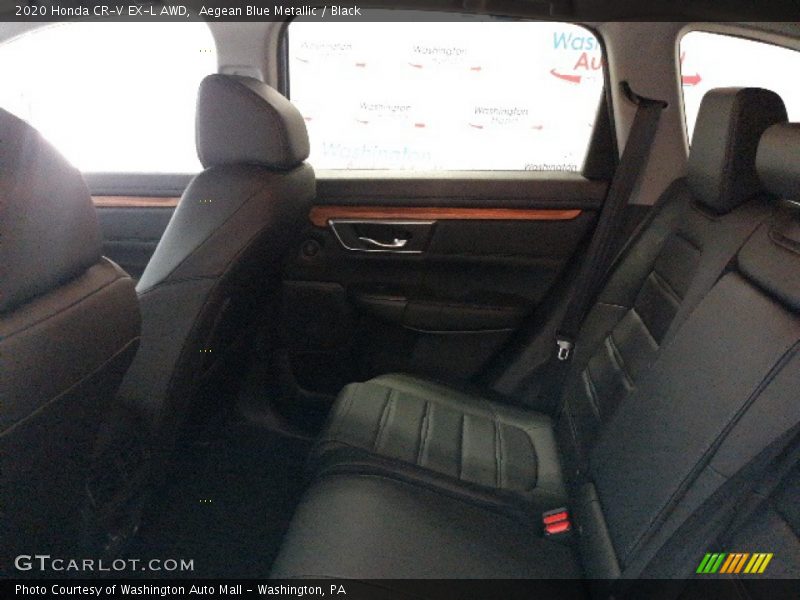 Aegean Blue Metallic / Black 2020 Honda CR-V EX-L AWD