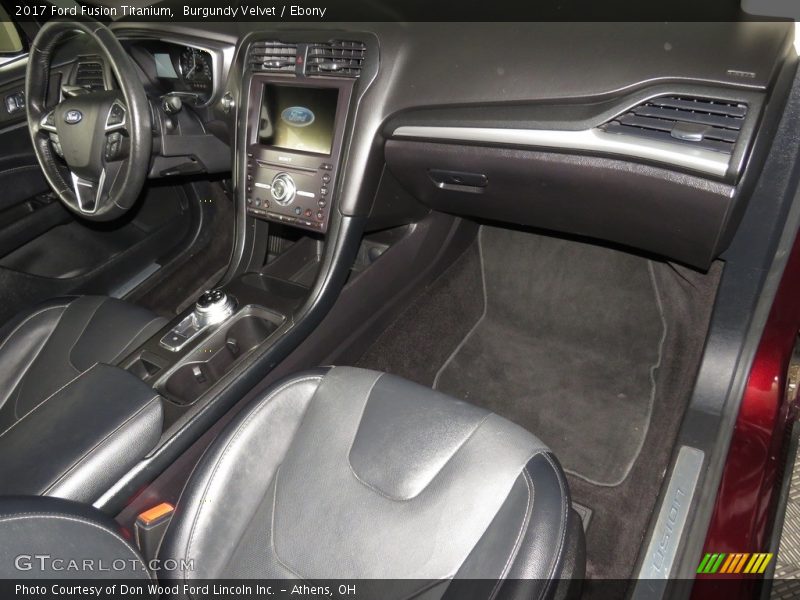 Burgundy Velvet / Ebony 2017 Ford Fusion Titanium