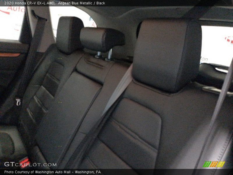 Aegean Blue Metallic / Black 2020 Honda CR-V EX-L AWD