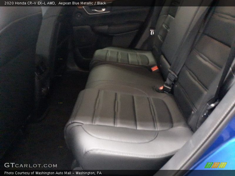 Aegean Blue Metallic / Black 2020 Honda CR-V EX-L AWD