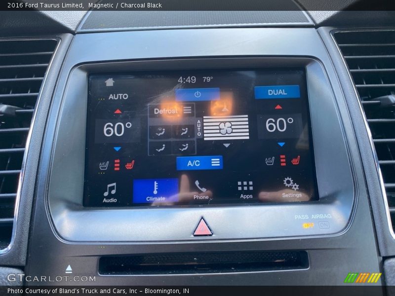 Magnetic / Charcoal Black 2016 Ford Taurus Limited