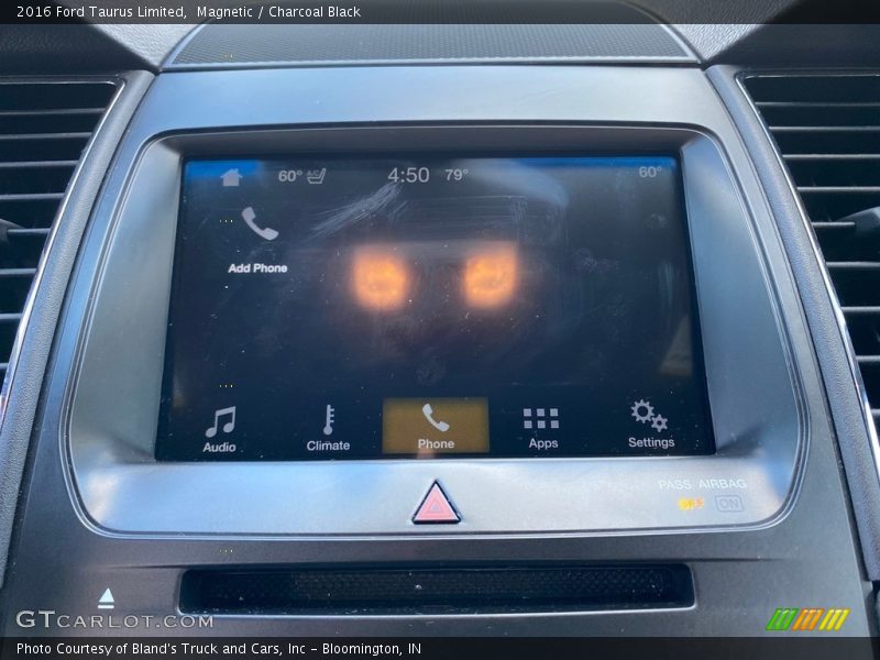 Magnetic / Charcoal Black 2016 Ford Taurus Limited