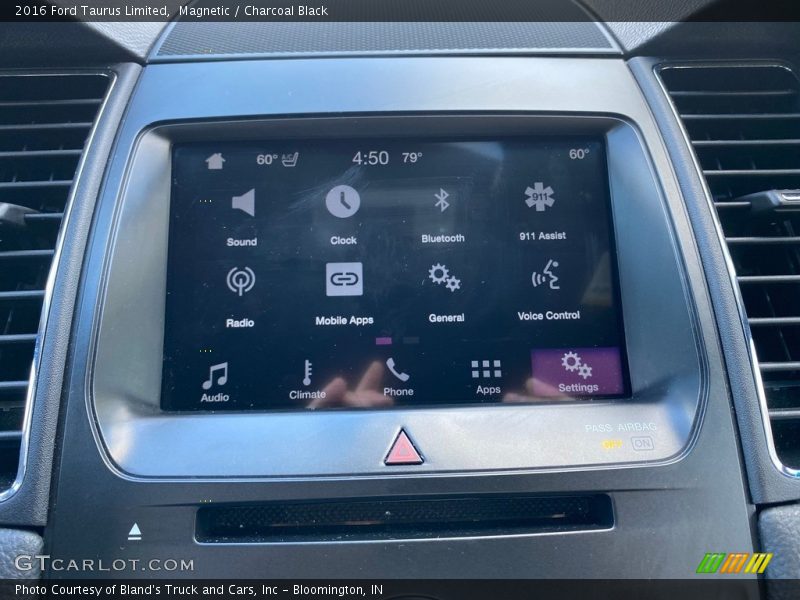 Magnetic / Charcoal Black 2016 Ford Taurus Limited