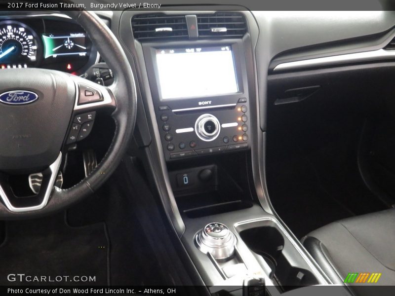 Burgundy Velvet / Ebony 2017 Ford Fusion Titanium