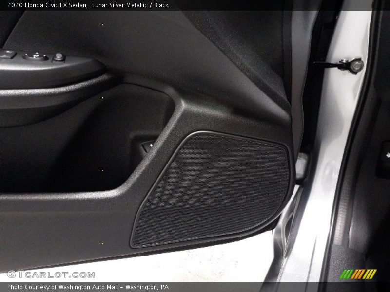 Lunar Silver Metallic / Black 2020 Honda Civic EX Sedan