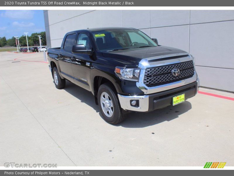 Midnight Black Metallic / Black 2020 Toyota Tundra TSS Off Road CrewMax