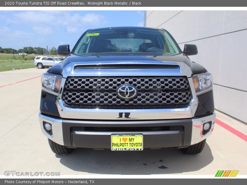 Midnight Black Metallic / Black 2020 Toyota Tundra TSS Off Road CrewMax
