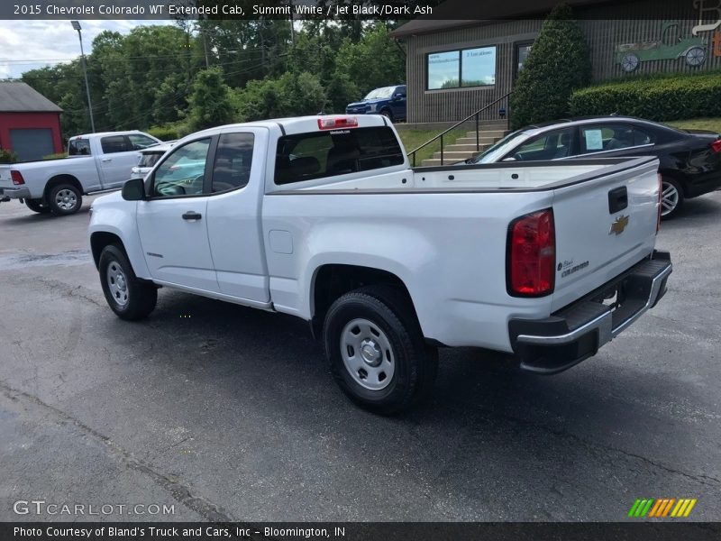 Summit White / Jet Black/Dark Ash 2015 Chevrolet Colorado WT Extended Cab