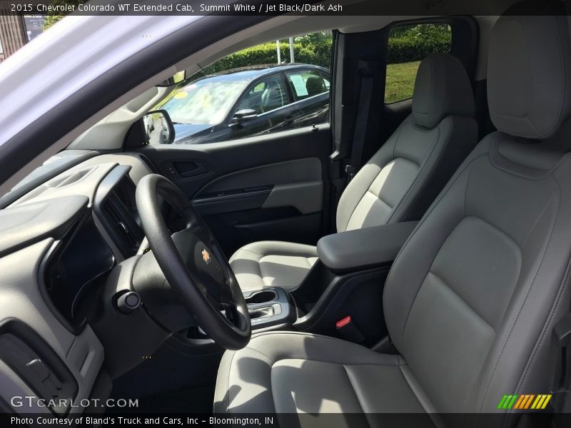 Summit White / Jet Black/Dark Ash 2015 Chevrolet Colorado WT Extended Cab