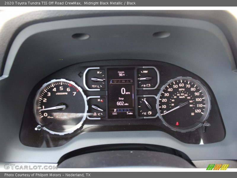 Midnight Black Metallic / Black 2020 Toyota Tundra TSS Off Road CrewMax