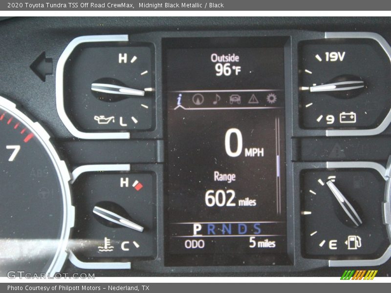Midnight Black Metallic / Black 2020 Toyota Tundra TSS Off Road CrewMax