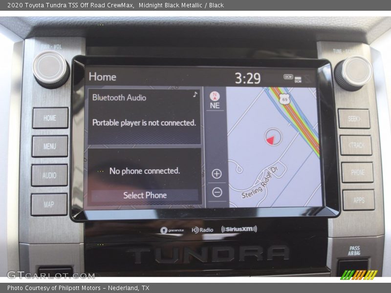 Midnight Black Metallic / Black 2020 Toyota Tundra TSS Off Road CrewMax