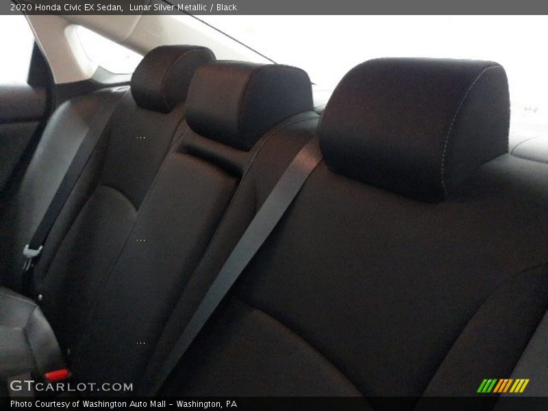 Lunar Silver Metallic / Black 2020 Honda Civic EX Sedan