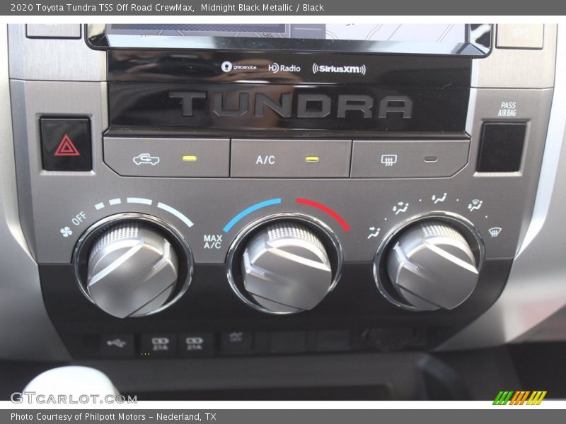 Midnight Black Metallic / Black 2020 Toyota Tundra TSS Off Road CrewMax