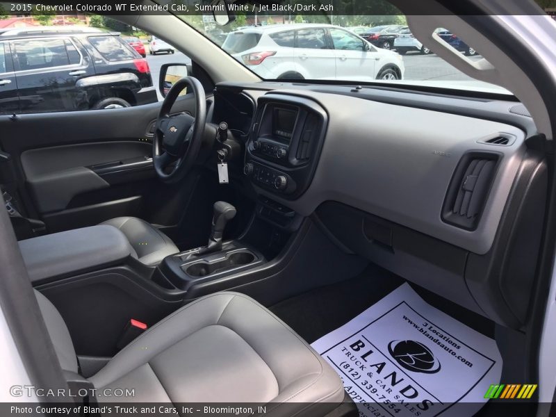 Summit White / Jet Black/Dark Ash 2015 Chevrolet Colorado WT Extended Cab
