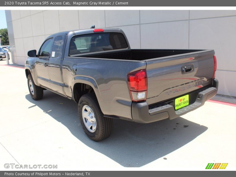 Magnetic Gray Metallic / Cement 2020 Toyota Tacoma SR5 Access Cab