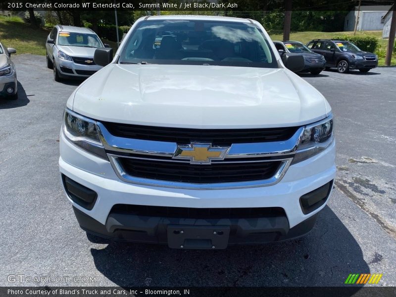 Summit White / Jet Black/Dark Ash 2015 Chevrolet Colorado WT Extended Cab