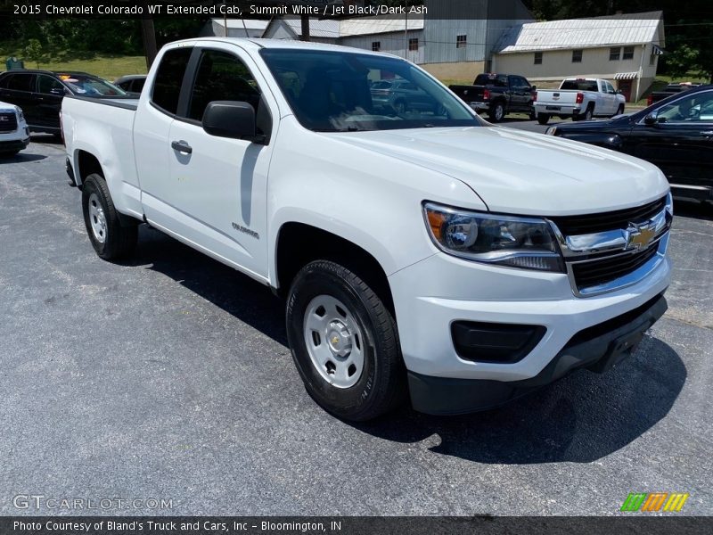 Summit White / Jet Black/Dark Ash 2015 Chevrolet Colorado WT Extended Cab
