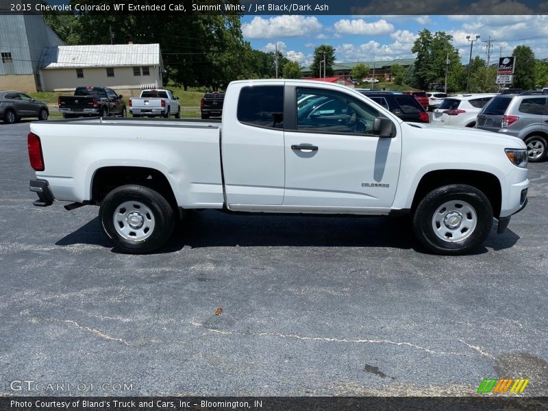 Summit White / Jet Black/Dark Ash 2015 Chevrolet Colorado WT Extended Cab