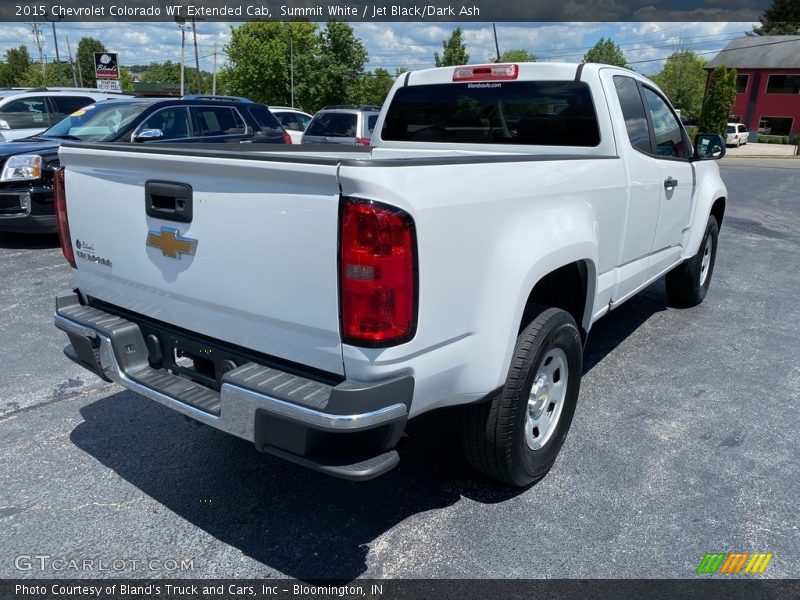 Summit White / Jet Black/Dark Ash 2015 Chevrolet Colorado WT Extended Cab