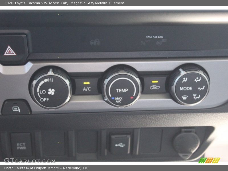 Magnetic Gray Metallic / Cement 2020 Toyota Tacoma SR5 Access Cab