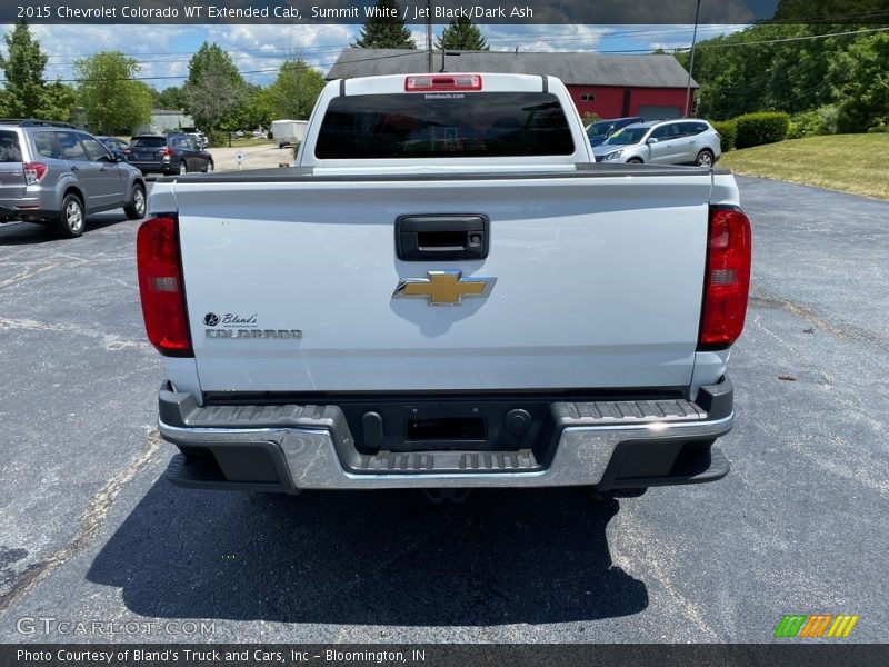 Summit White / Jet Black/Dark Ash 2015 Chevrolet Colorado WT Extended Cab