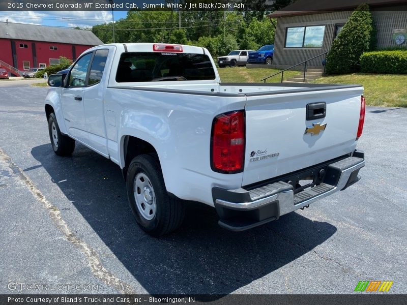 Summit White / Jet Black/Dark Ash 2015 Chevrolet Colorado WT Extended Cab