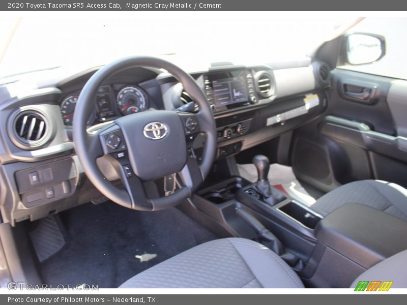 Magnetic Gray Metallic / Cement 2020 Toyota Tacoma SR5 Access Cab
