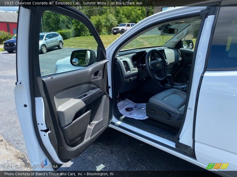 Summit White / Jet Black/Dark Ash 2015 Chevrolet Colorado WT Extended Cab