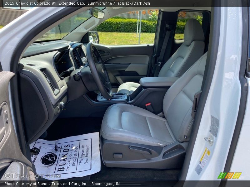 Summit White / Jet Black/Dark Ash 2015 Chevrolet Colorado WT Extended Cab