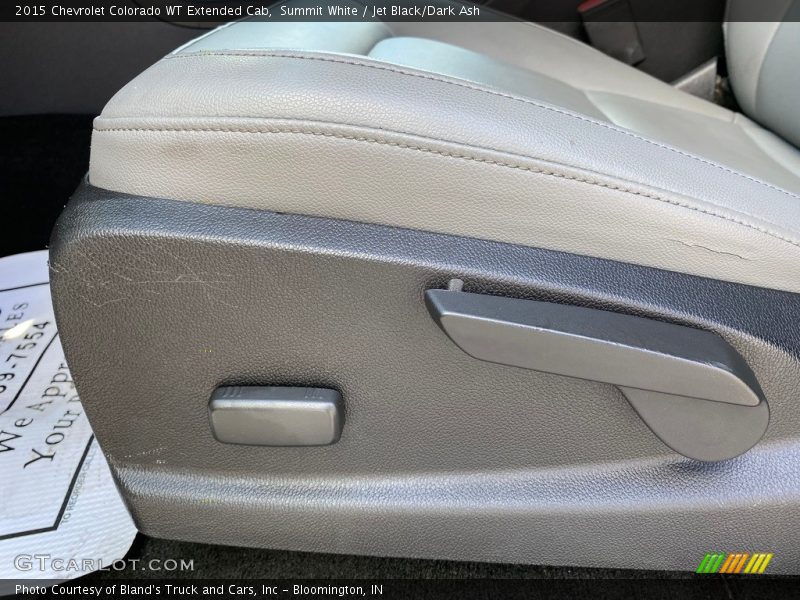 Summit White / Jet Black/Dark Ash 2015 Chevrolet Colorado WT Extended Cab