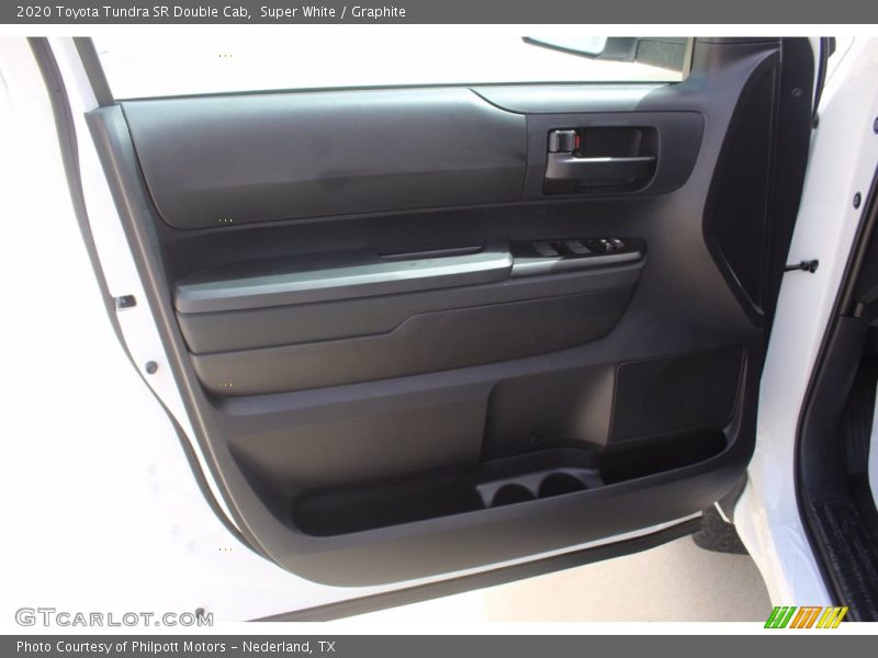 Super White / Graphite 2020 Toyota Tundra SR Double Cab