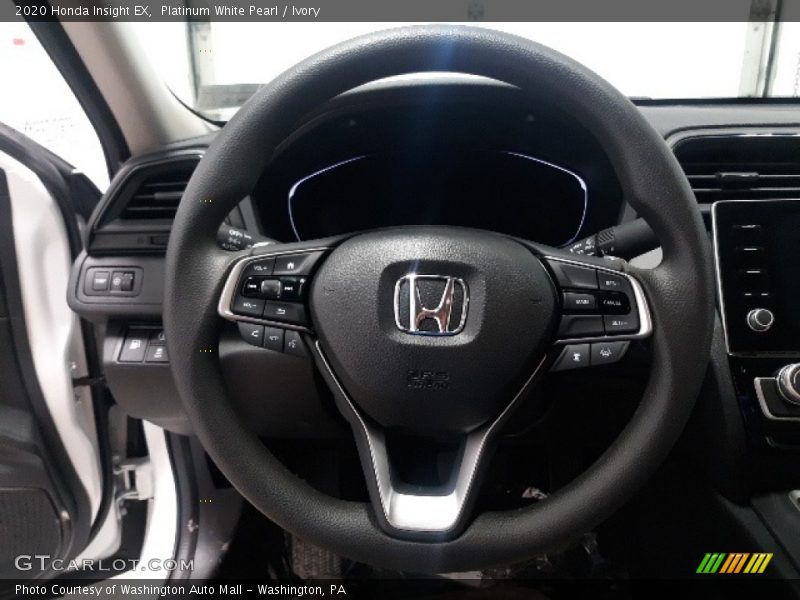 Platinum White Pearl / Ivory 2020 Honda Insight EX