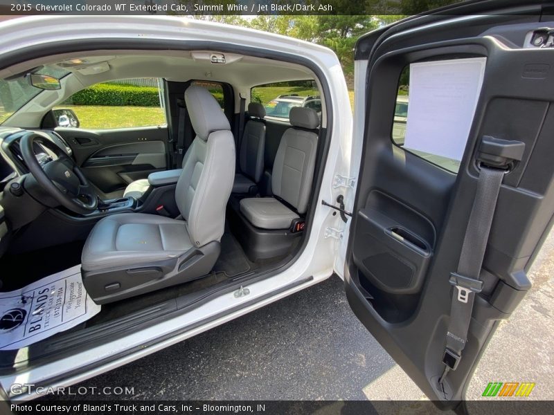 Summit White / Jet Black/Dark Ash 2015 Chevrolet Colorado WT Extended Cab
