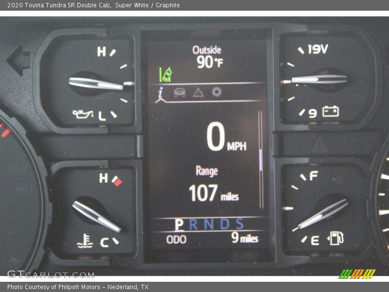 Super White / Graphite 2020 Toyota Tundra SR Double Cab