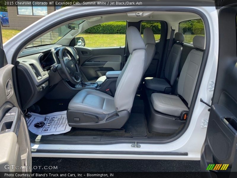 Summit White / Jet Black/Dark Ash 2015 Chevrolet Colorado WT Extended Cab