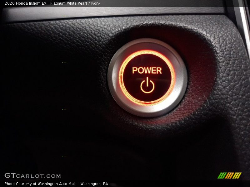 Platinum White Pearl / Ivory 2020 Honda Insight EX