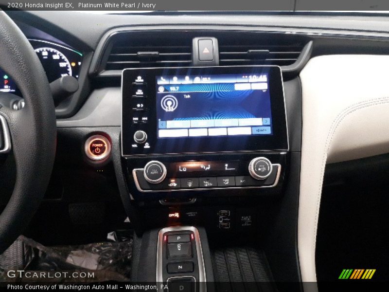 Platinum White Pearl / Ivory 2020 Honda Insight EX