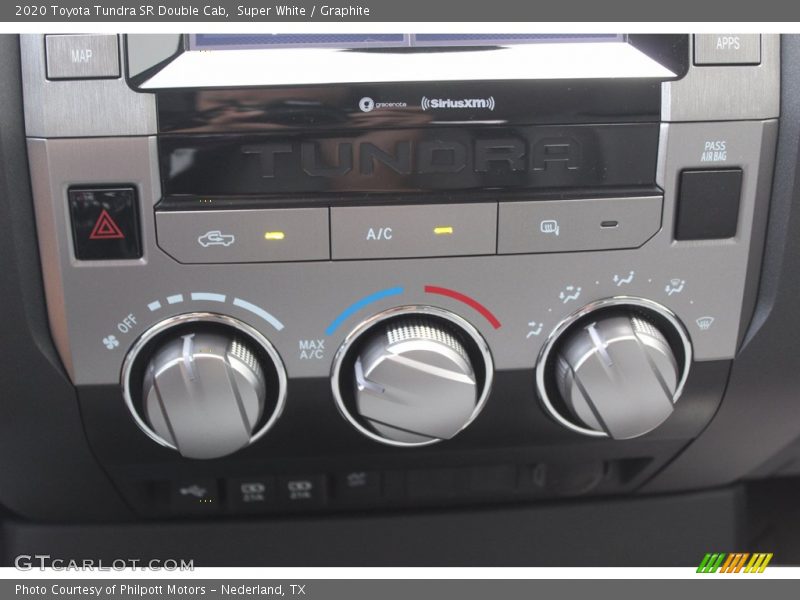 Super White / Graphite 2020 Toyota Tundra SR Double Cab