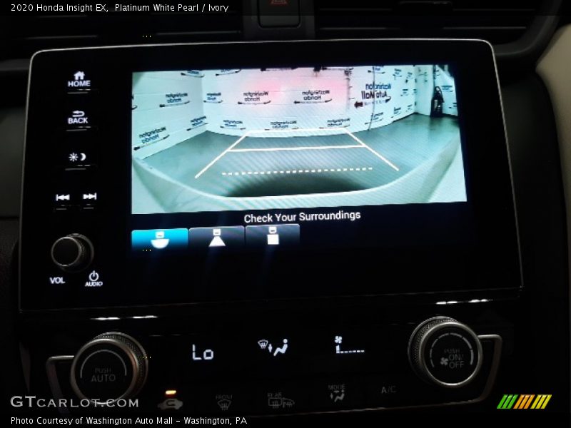 Platinum White Pearl / Ivory 2020 Honda Insight EX