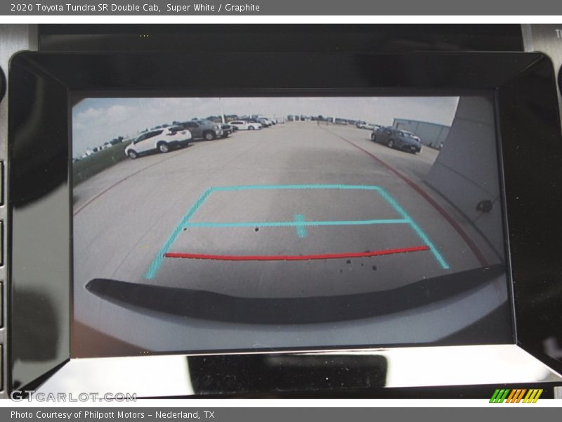 Super White / Graphite 2020 Toyota Tundra SR Double Cab