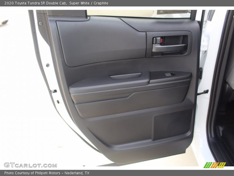 Super White / Graphite 2020 Toyota Tundra SR Double Cab