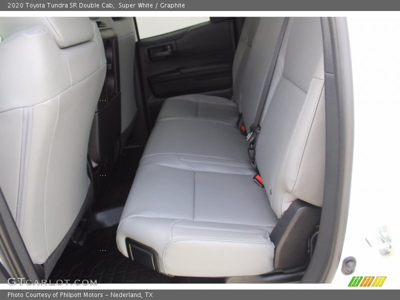 Super White / Graphite 2020 Toyota Tundra SR Double Cab