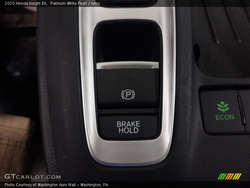 Platinum White Pearl / Ivory 2020 Honda Insight EX