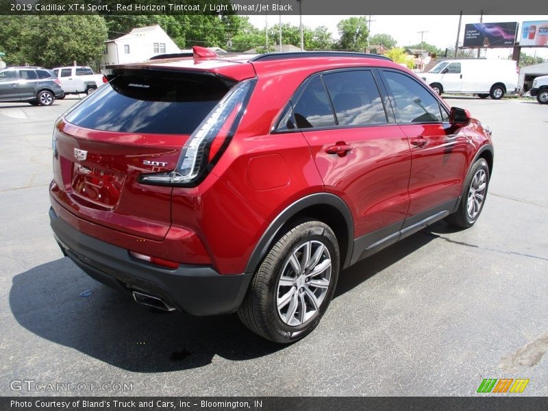 Red Horizon Tintcoat / Light Wheat/Jet Black 2019 Cadillac XT4 Sport