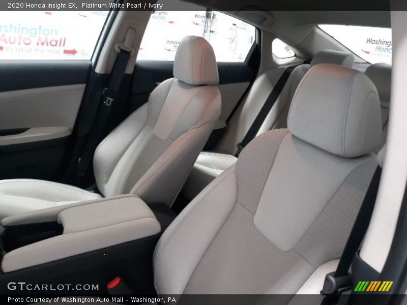 Platinum White Pearl / Ivory 2020 Honda Insight EX