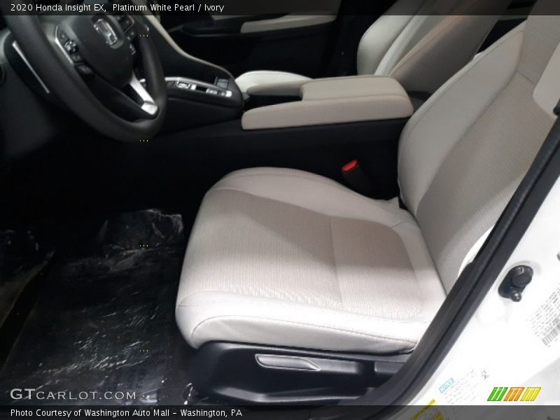 Platinum White Pearl / Ivory 2020 Honda Insight EX