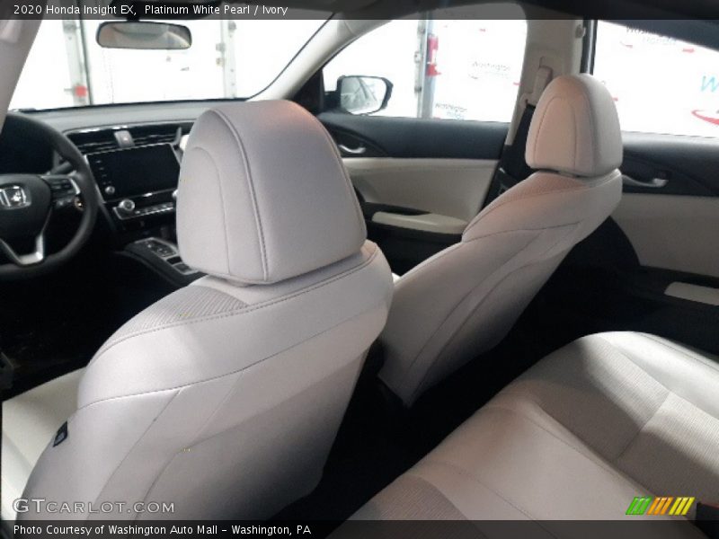 Platinum White Pearl / Ivory 2020 Honda Insight EX