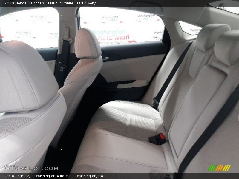 Platinum White Pearl / Ivory 2020 Honda Insight EX