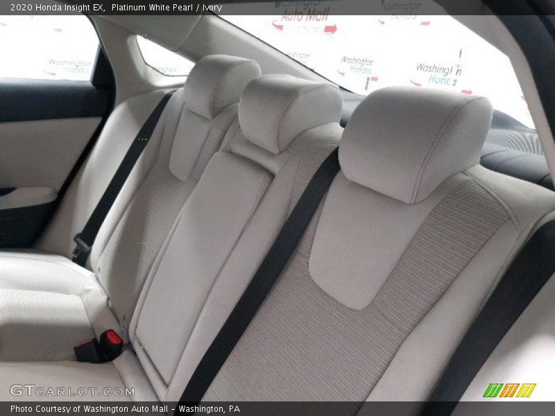 Platinum White Pearl / Ivory 2020 Honda Insight EX